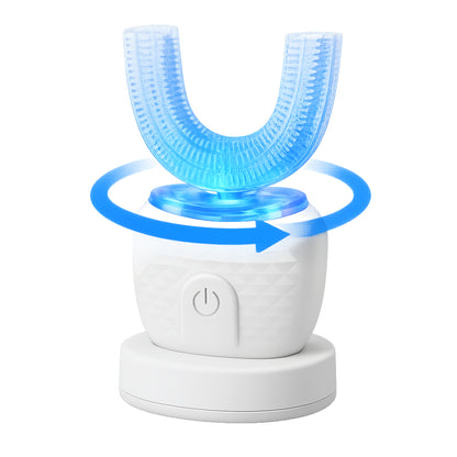 360° Ultrasonic Electric Toothbrush – Deep Clean, Smart Whitening & Gum Care